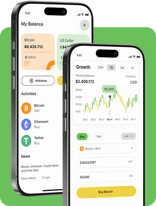 NorvenVault trading platform with live market data